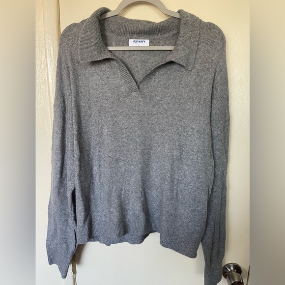 Old Navy Cozy Collared Sweater - Picture 5 of 7